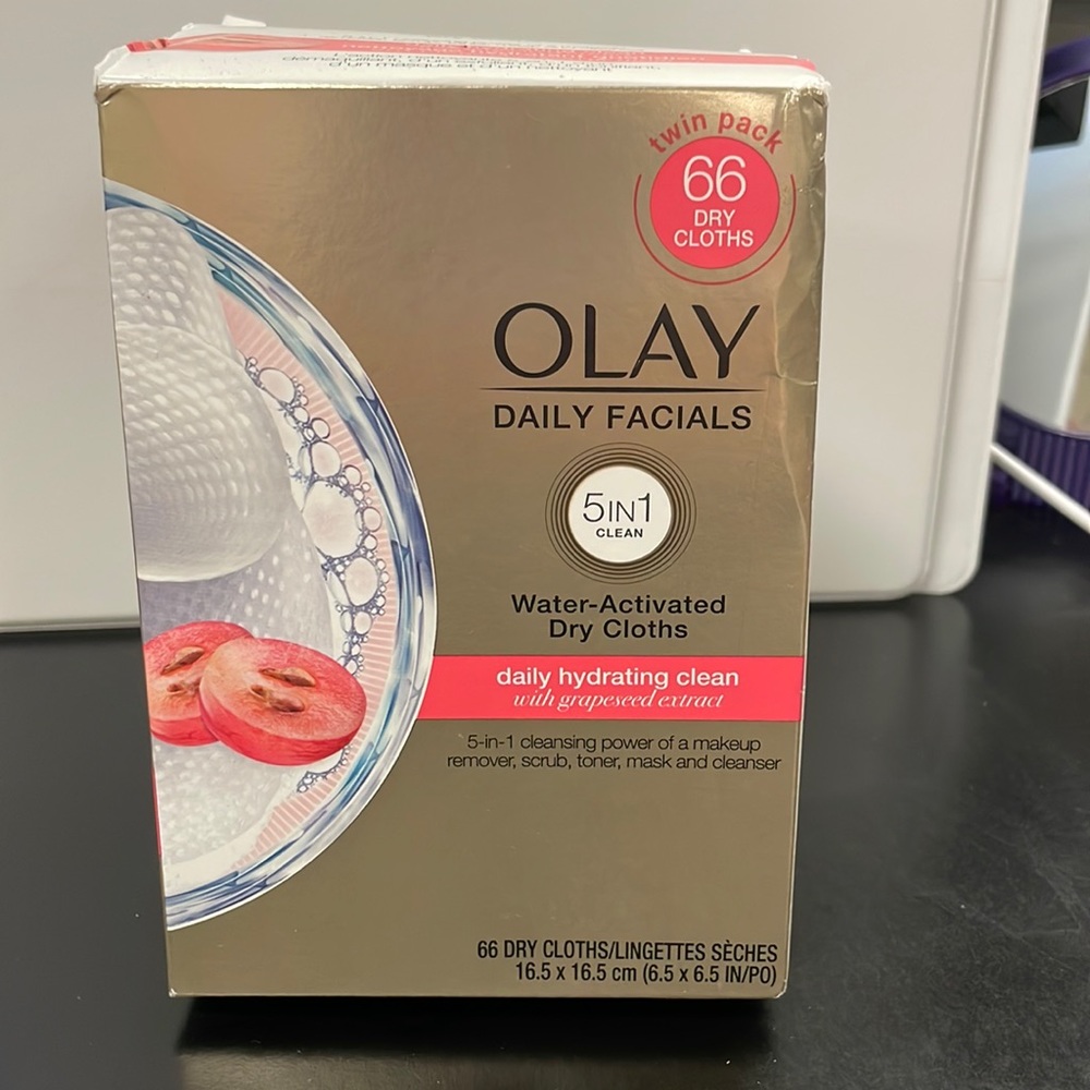 Olay Daily Facials 66 Dry Cloths